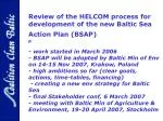 Development and Adoption of the New Baltic Sea Action Plan (BSAP) - slide 1