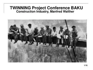 Construction Industry, Manfred Walther