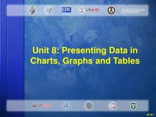 Unit 8: Presenting Data in Charts, Graphs and Tables