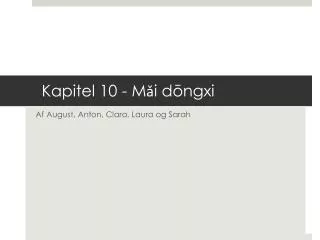kapitel 10 m i d ngxi