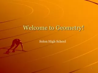 Welcome to Geometry!