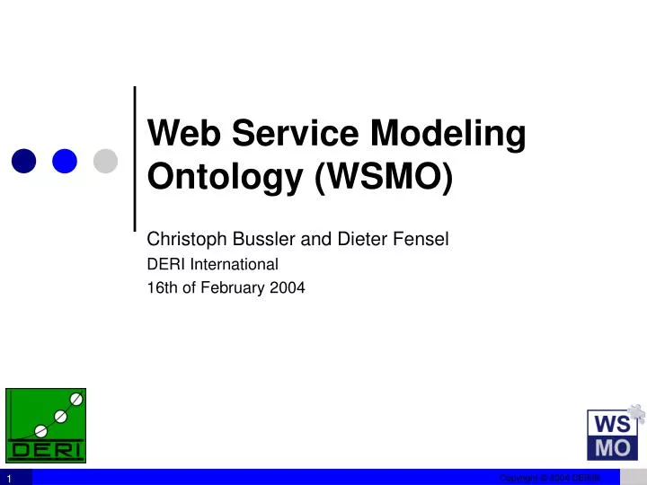 web service modeling ontology wsmo