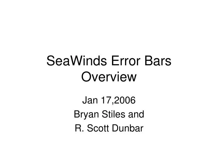 seawinds error bars overview