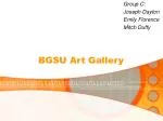 BGSU Art Gallery - slide 1