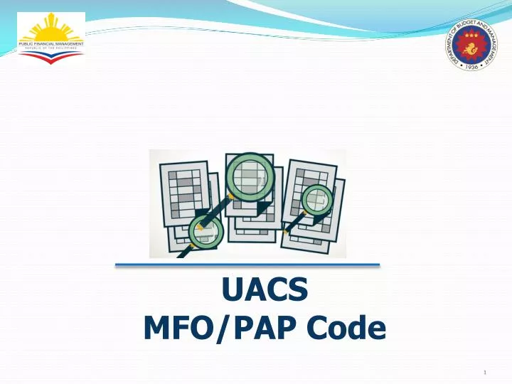 uacs mfo pap code