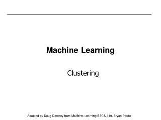 Machine Learning