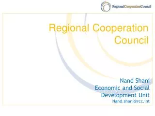 Regional Cooperation Council