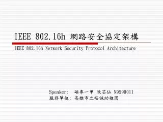 ieee 802 16h