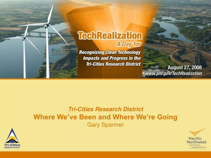 tri cities research district where we ve been and where we re going gary spanner