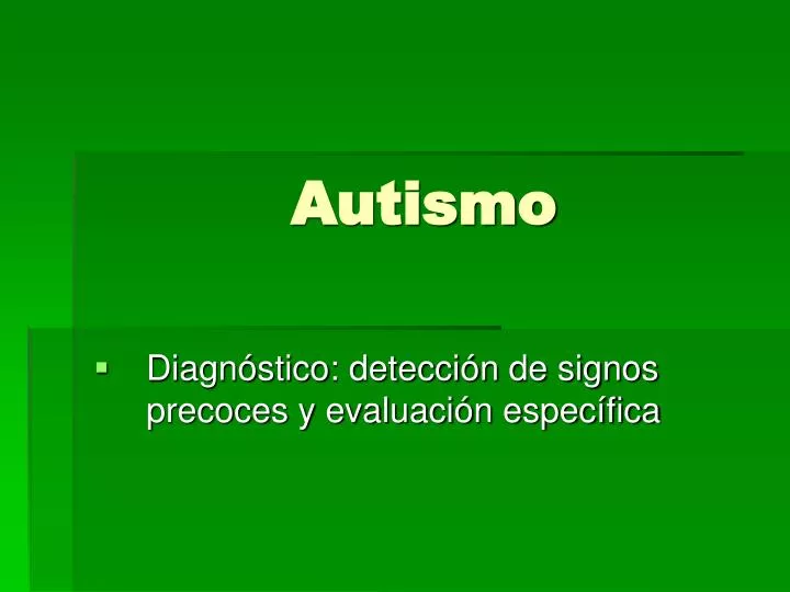 autismo