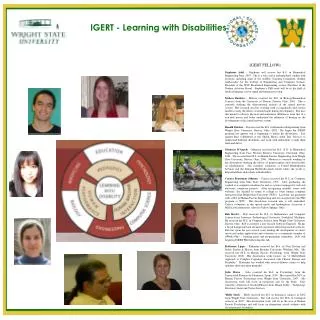 IGERT - Learning with Disabilities