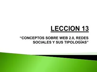 leccion 13