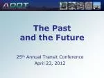 The Past and the Future - slide 1