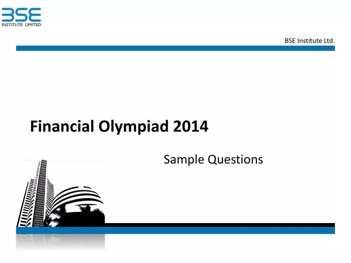 financial olympiad 2014