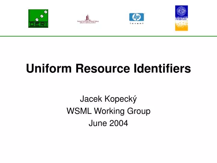 uniform resource identifiers