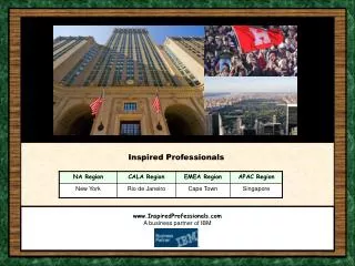 InspiredProfessionals A business partner of IBM