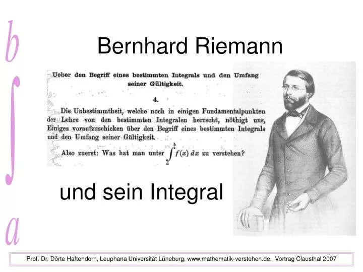 bernhard riemann