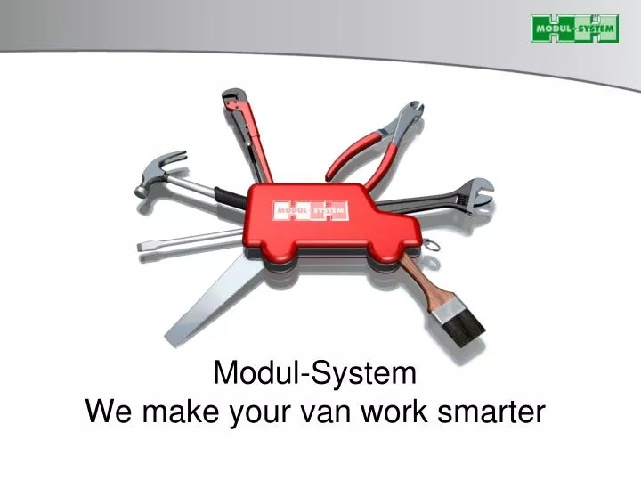 modul system we make your van work smarter
