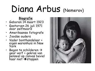 Diana Arbus (Nemerov)