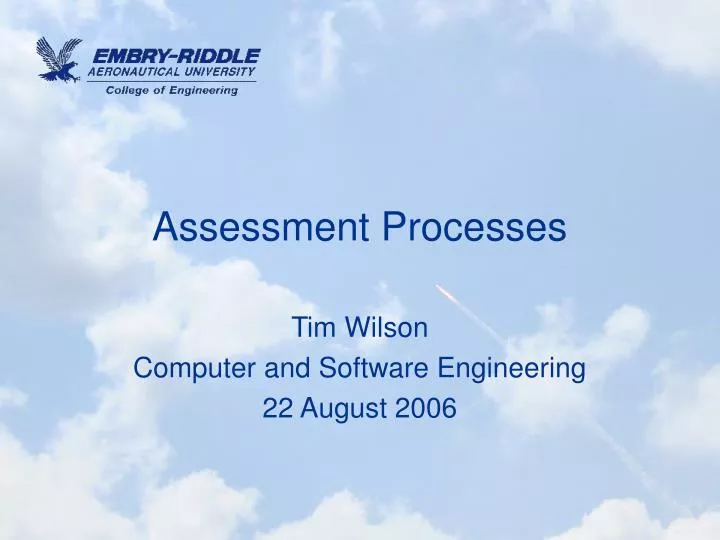 assessment processes