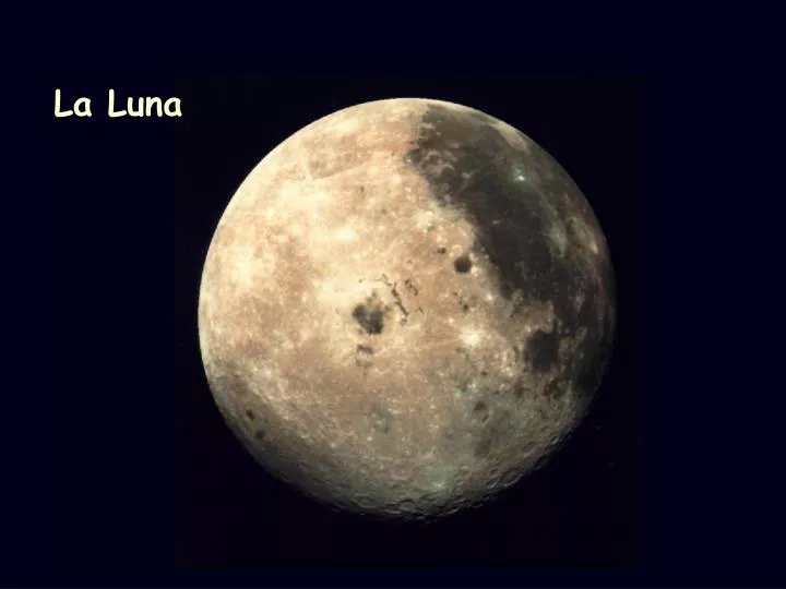 PPT - La Luna PowerPoint Presentation, free download - ID:3783128