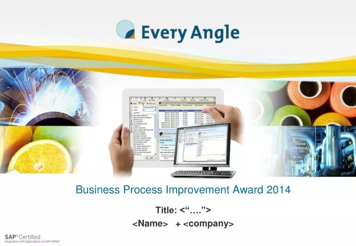 business process improvement award 2014