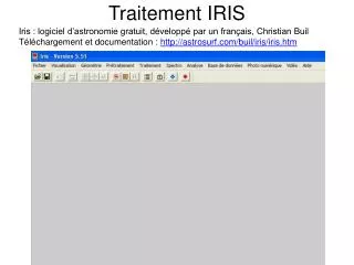 traitement iris