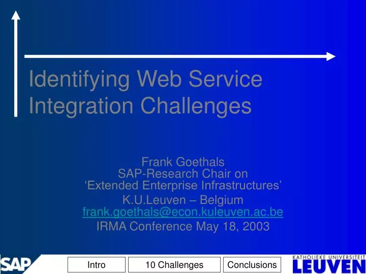 identifying web service integration challenges