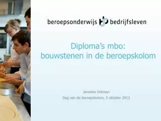 diploma s mbo bouwstenen in de beroepskolom