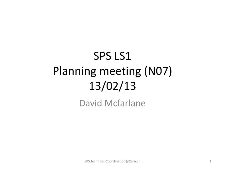sps ls1 planning meeting n07 13 02 13