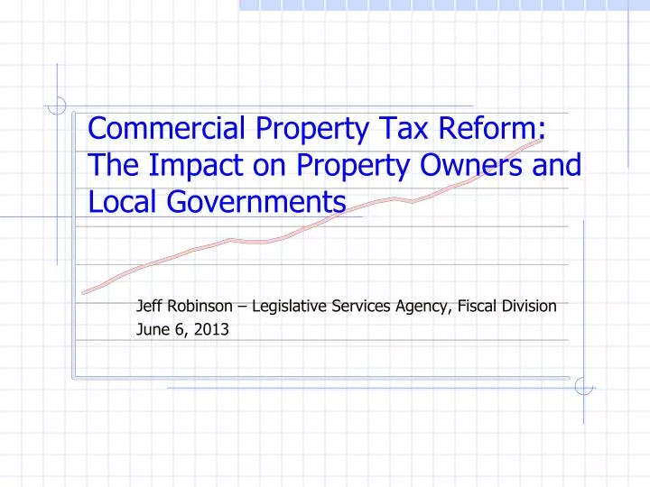 commercial property tax reform the impact on property owners and local governments