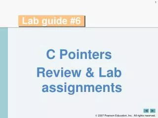 Lab guide #6