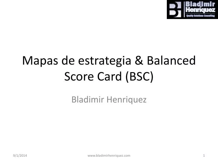 mapas de estrategia balanced score card bsc