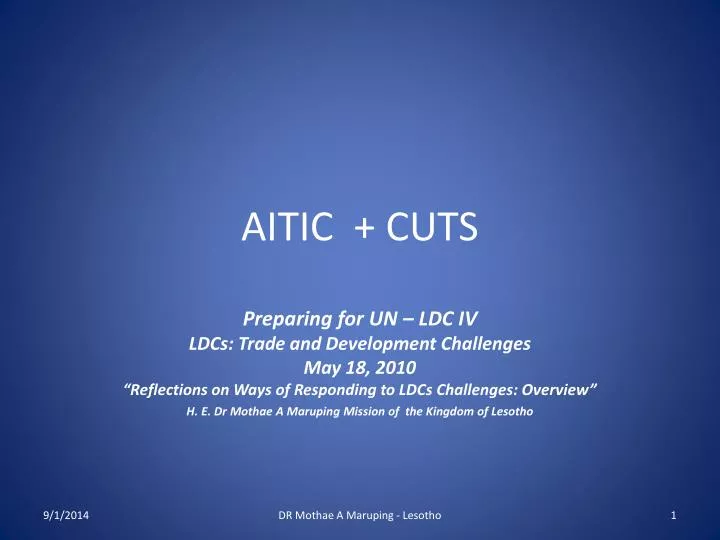 aitic cuts