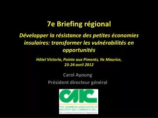 carol ayoung pr sident directeur g n ral