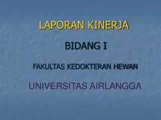 bidang i