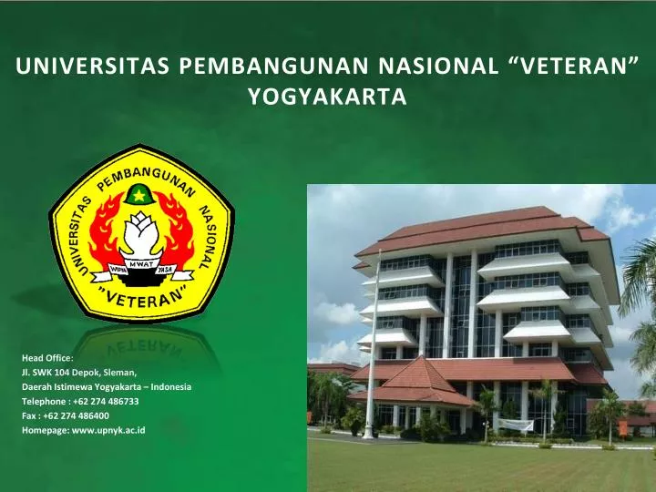 universitas pembangunan nasional veteran yogyakarta