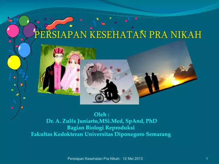 persiapan kesehatan pra nikah