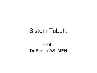 sistem tubuh