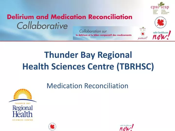 thunder bay regional health sciences centre tbrhsc