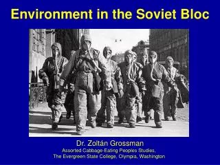 Environment in the Soviet Bloc