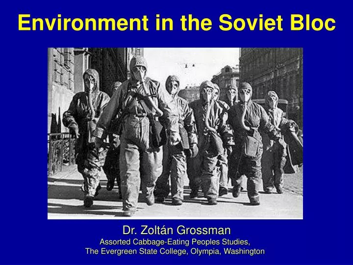 environment in the soviet bloc