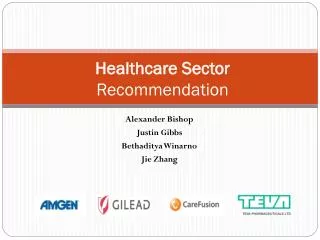 Healthcare Sector Recommendation
