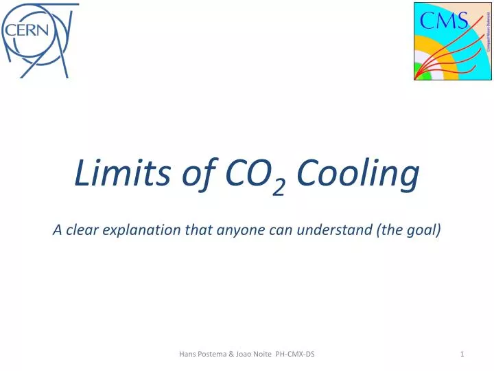 limits of co 2 cooling a clear explanation that an yone can understand the goal