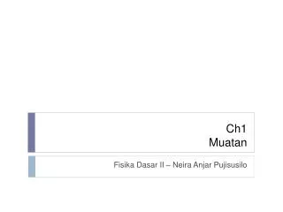 ch1 muatan