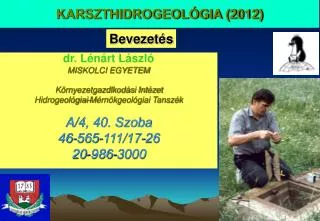 karszthidrogeol gia 2012