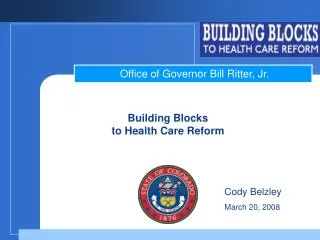 Building Blocks to Health Care Reform