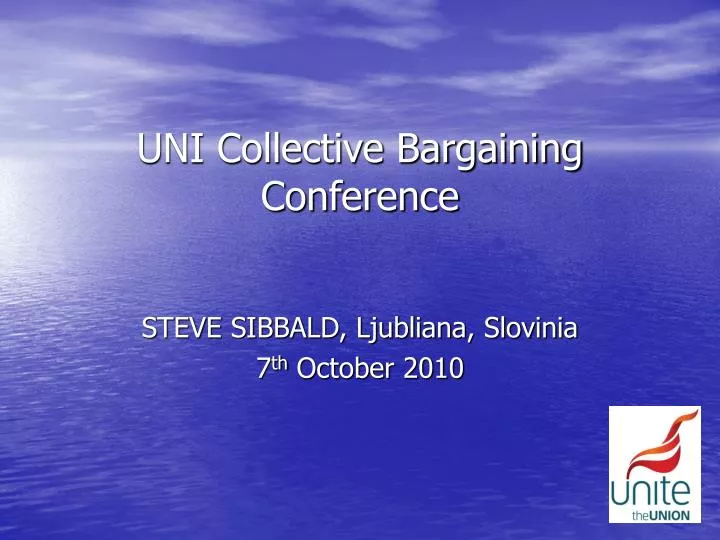 uni collective bargaining conference