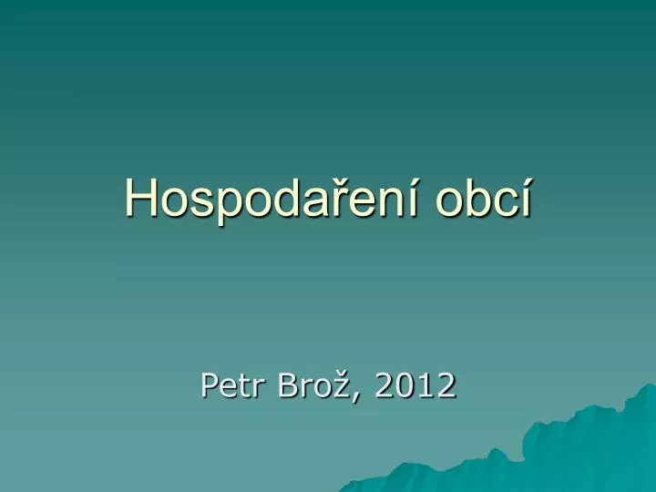 hospoda en obc