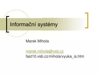 informa n syst my
